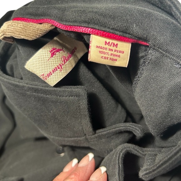Tommy Bahama Palmdale Shirt Jacket Charcoal 100% Pima Cotton Sz Med - Picture 10 of 14